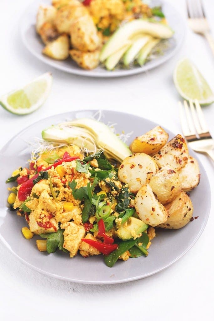 Simple Tofu Scramble Crazy Vegan Kitchen