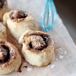 Vegan Cinnamon Roll Scones | CrazyVeganKitchen.com