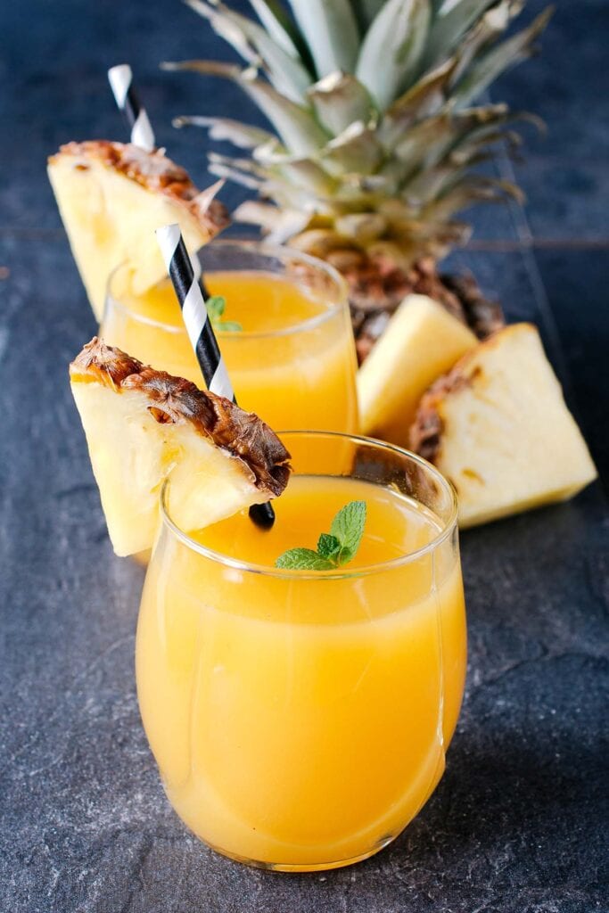 pineapple juice.