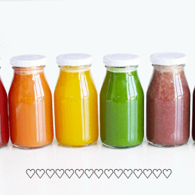 Cold Pressed Rainbow Juice | CrazyVeganKitchen.com