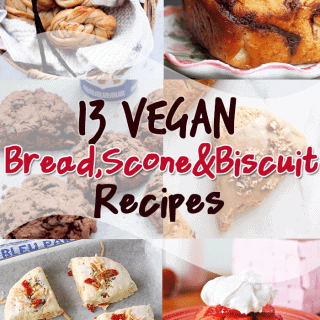 13 Vegan Bread, Scone and Biscuit Recipes #baking #vegan #recipes #delicious