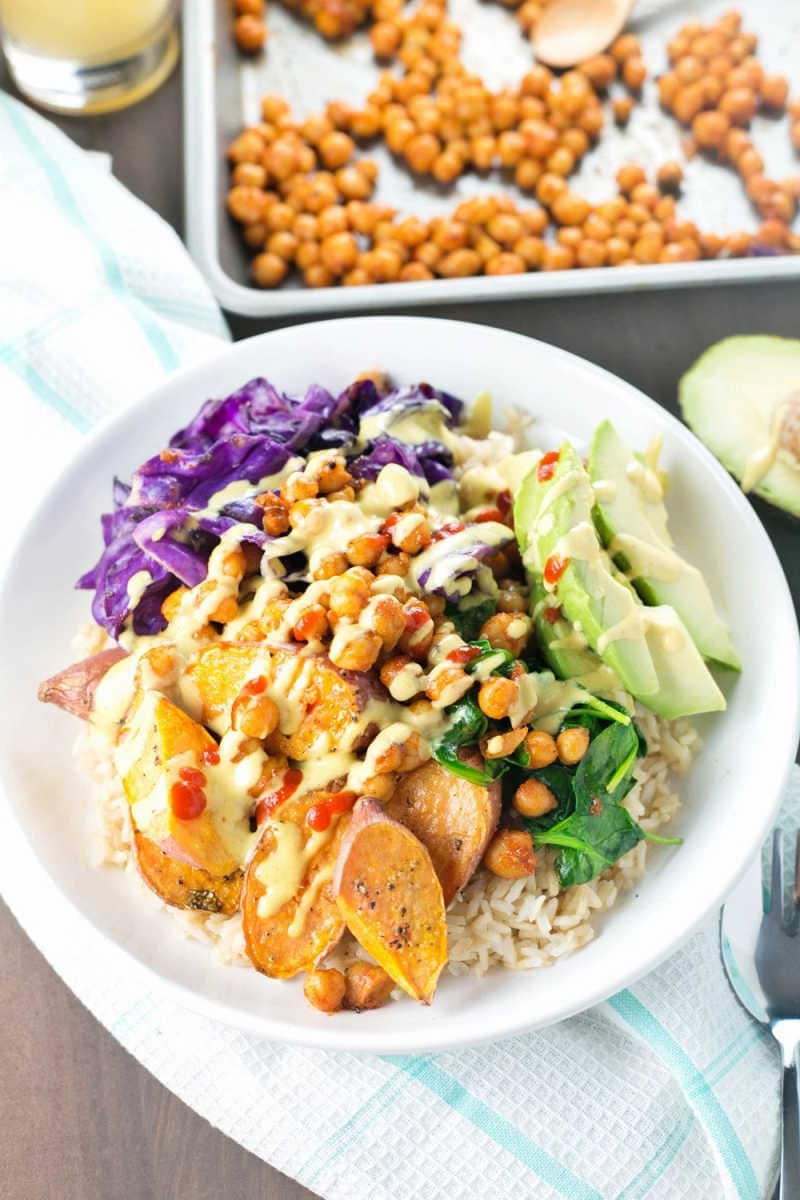 vegan buddha bowl