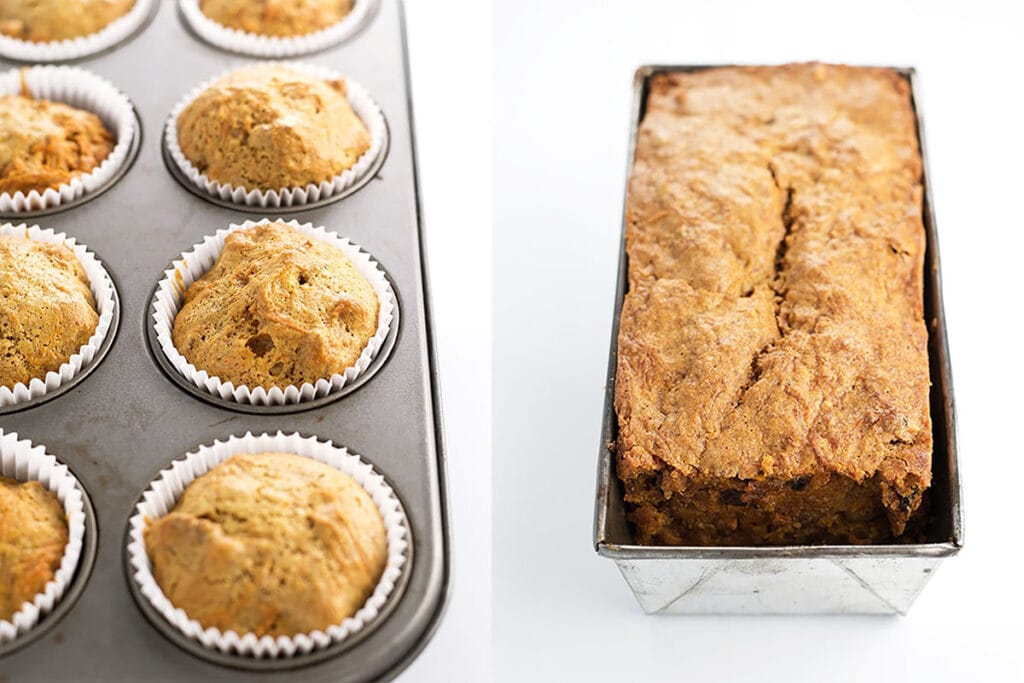 muffins and loaf tins.