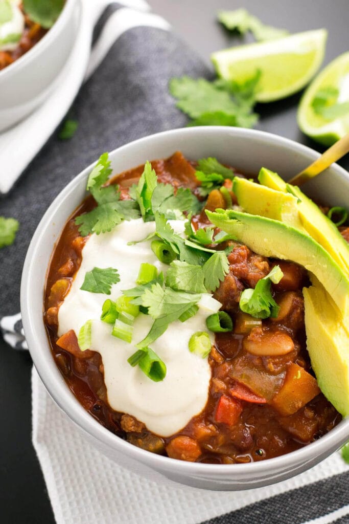 vegan chili.