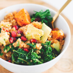 kale quinoa salad recipe.