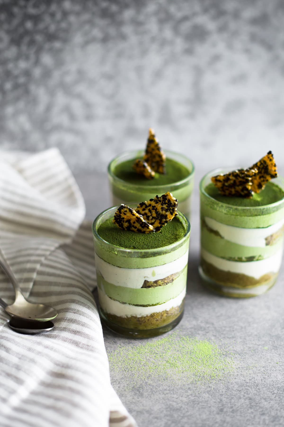 Vegan Matcha Tiramisu Green Tea Tiramisu Crazy Vegan Kitchen