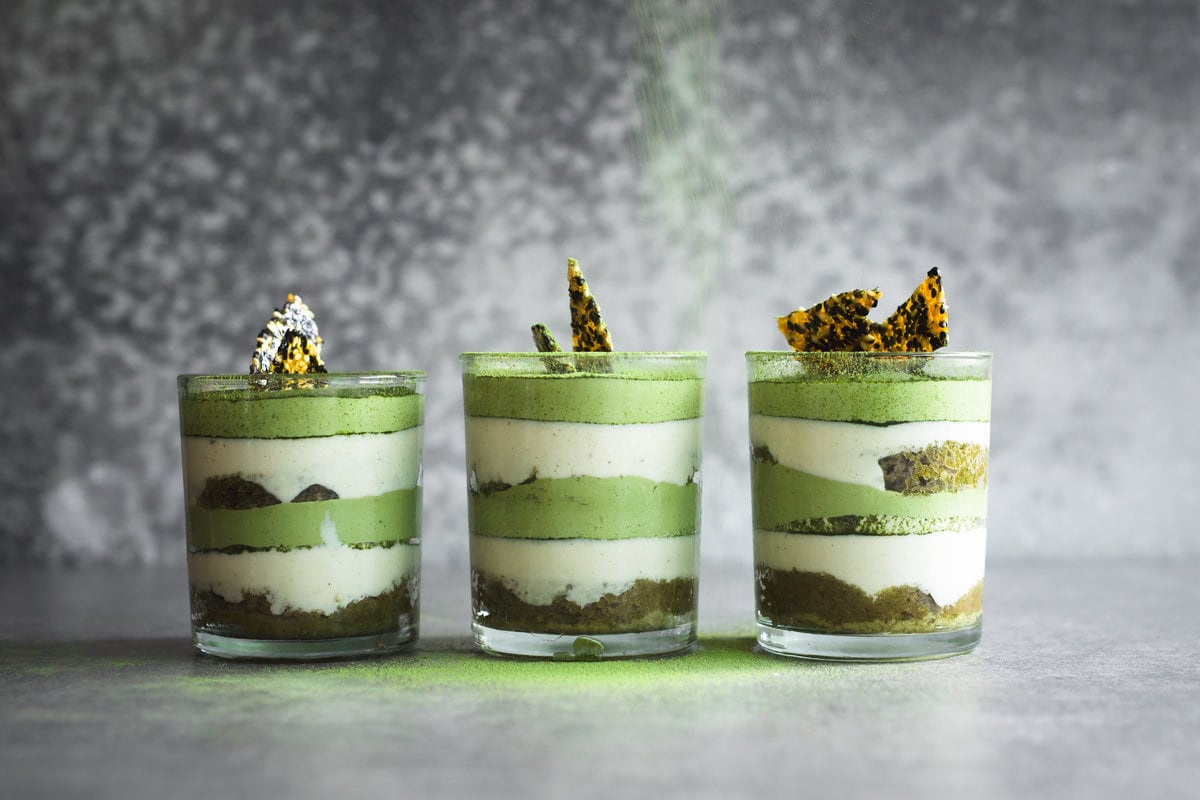 Vegan Matcha Tiramisu Green Tea Tiramisu Crazy Vegan Kitchen
