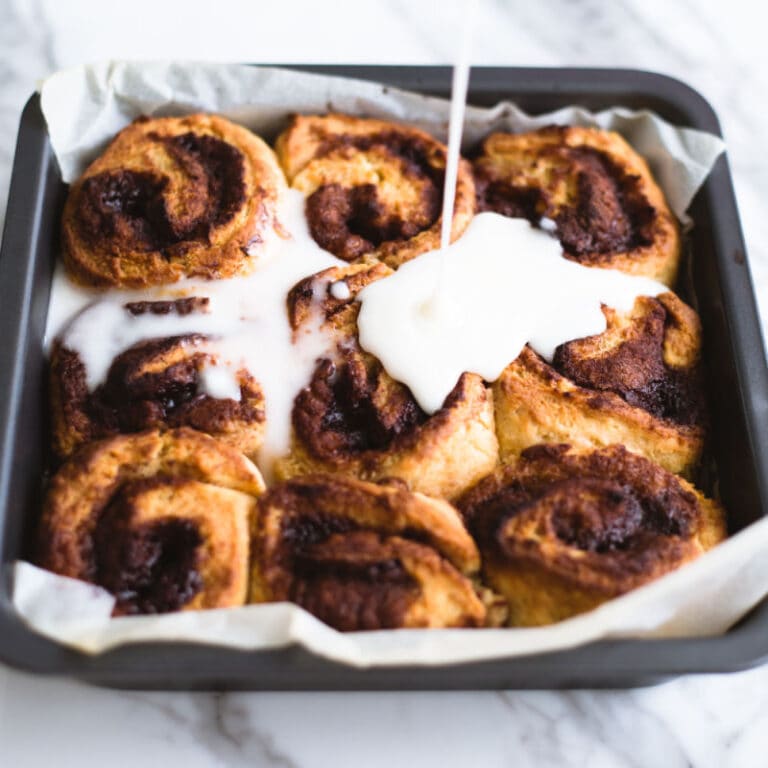 Vegan Cinnamon Rolls NO yeast! Crazy Vegan Kitchen