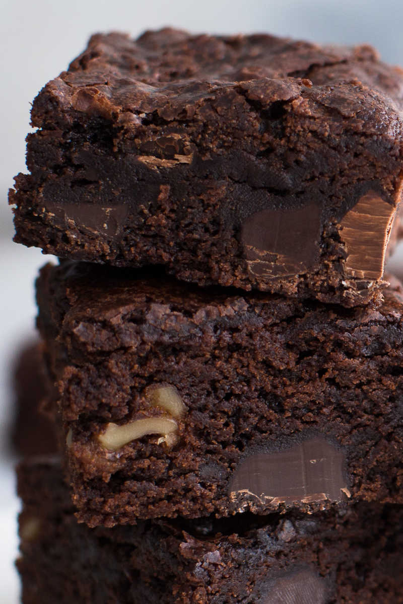 vegan fudge brownies