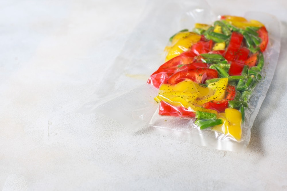 Everything you need to know about vacuum sealing your fresh produce. Save time, money and cut down on waste in one easy step! #vacuumsealing #produce #vegan #foodwaste #timesaving #vegetables #veganhacks #veganlife #veganfood #veggies #fruit