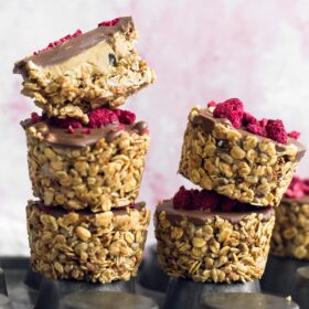 granola cups recipe.