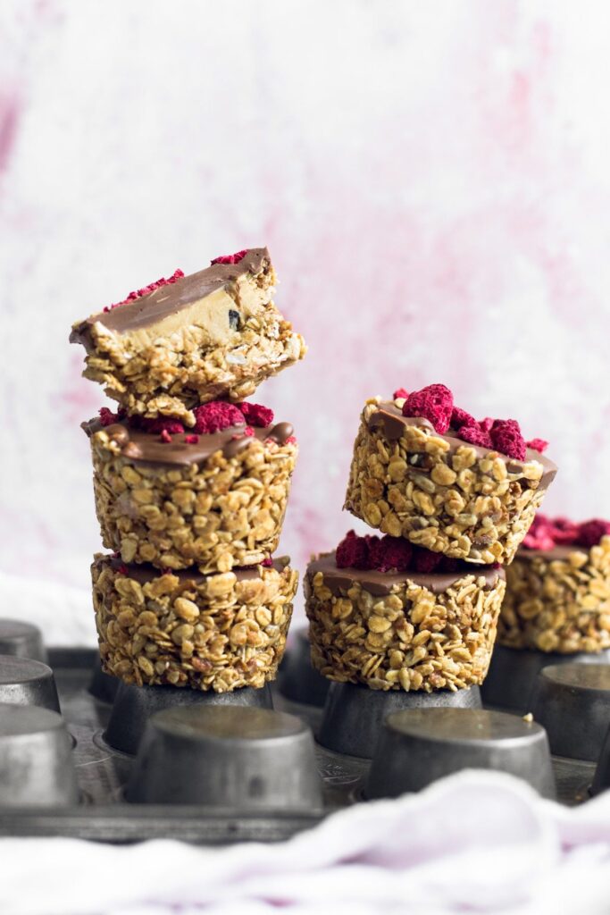 peanut butter granola cups.