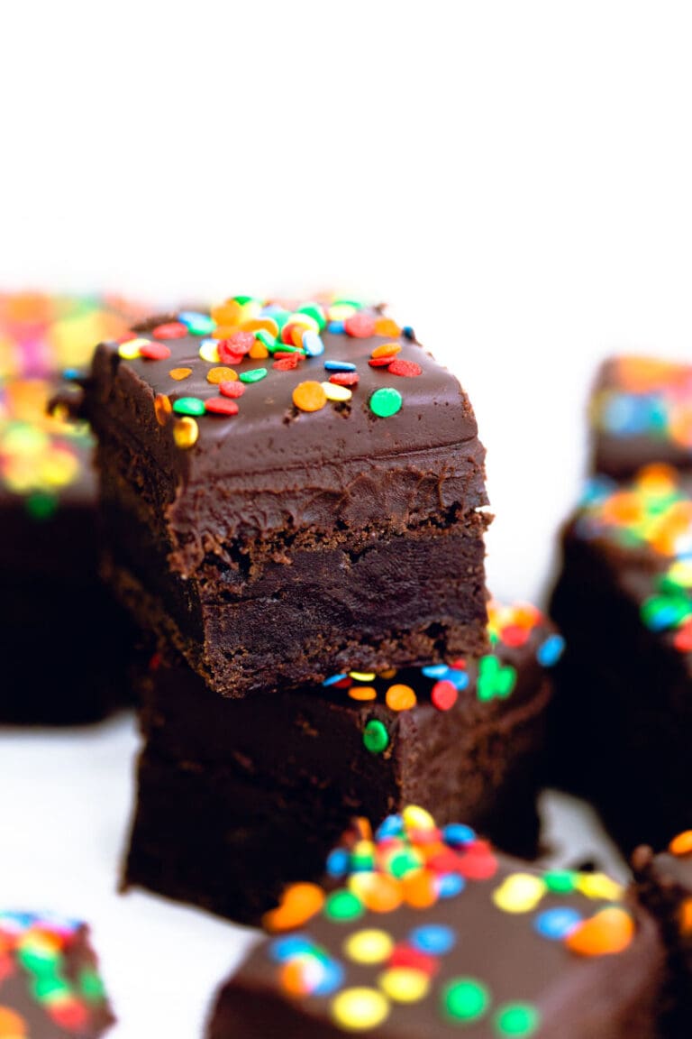 Vegan Cosmic Brownies NO eggs! Crazy Vegan Kitchen