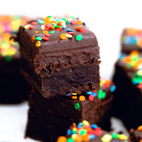 vegan cosmic brownies