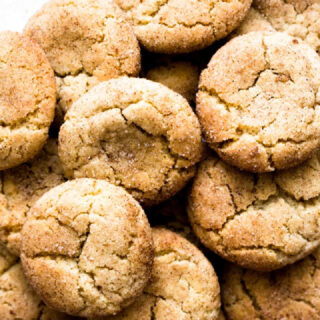 vegan snickerdoodle cookies