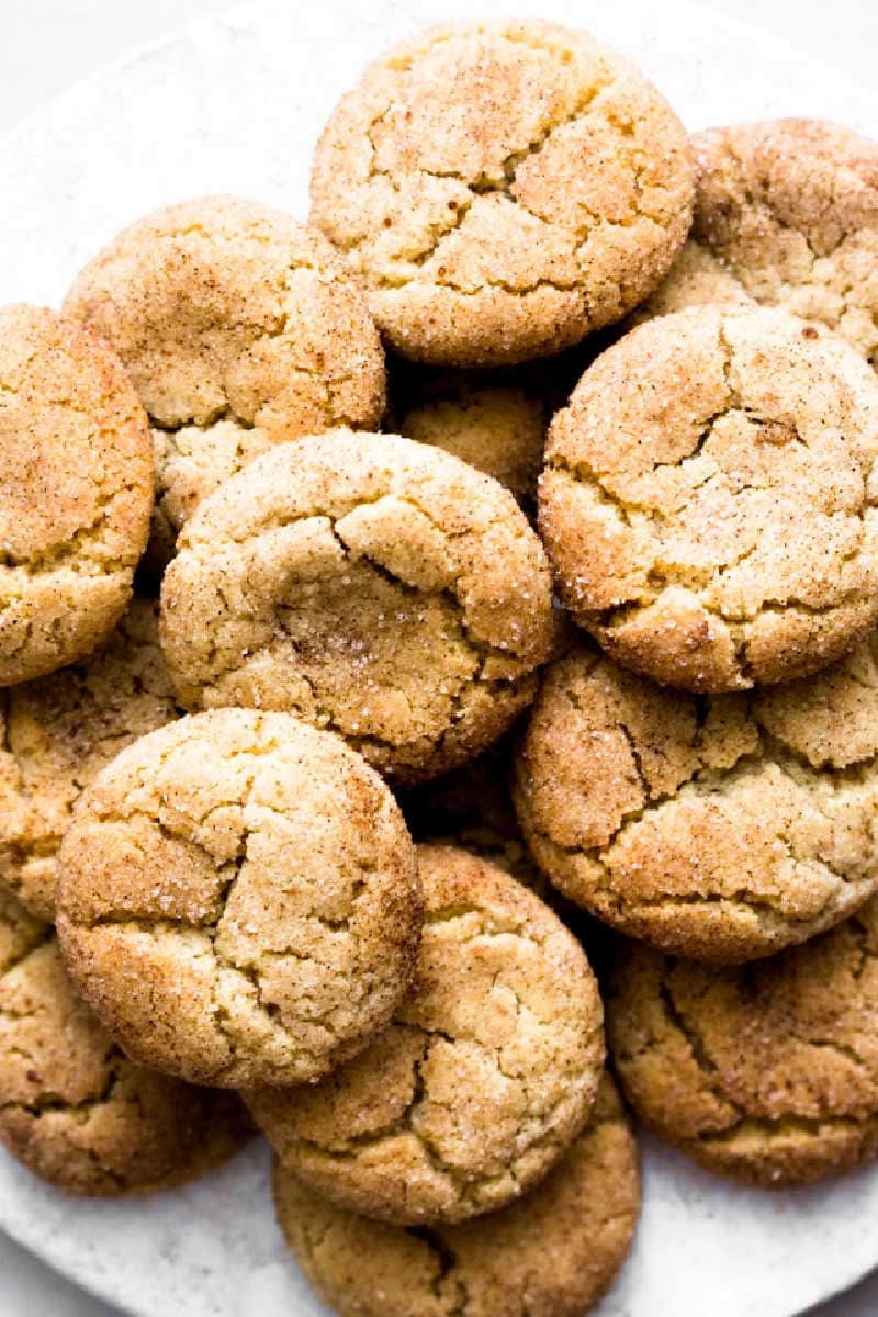 vegan snickerdoodle cookies