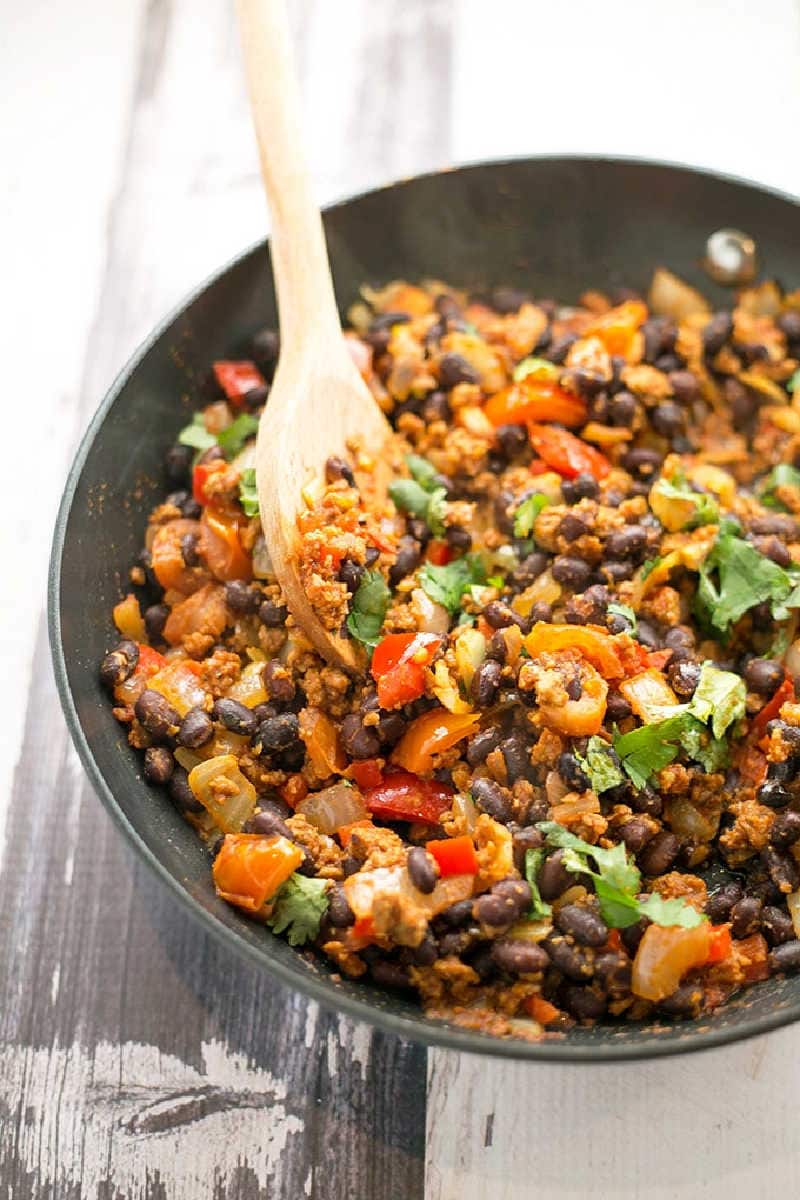 vegetarian burrito bowls