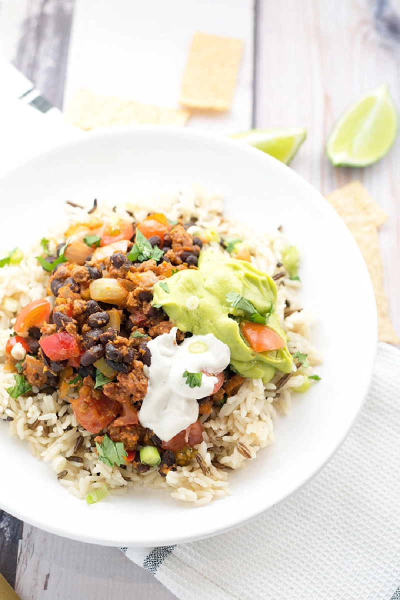 vegan Mexican bowls