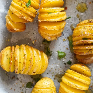 Hasselback potatoes