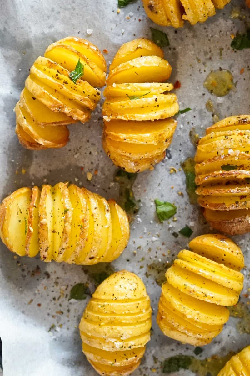 Hasselback potatoes