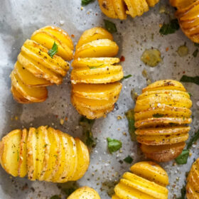 hasselback potatoes