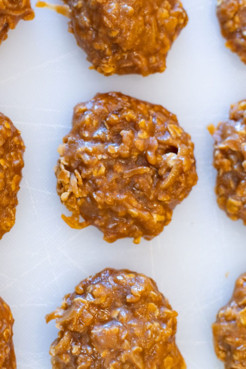 peanut butter no bake cookies