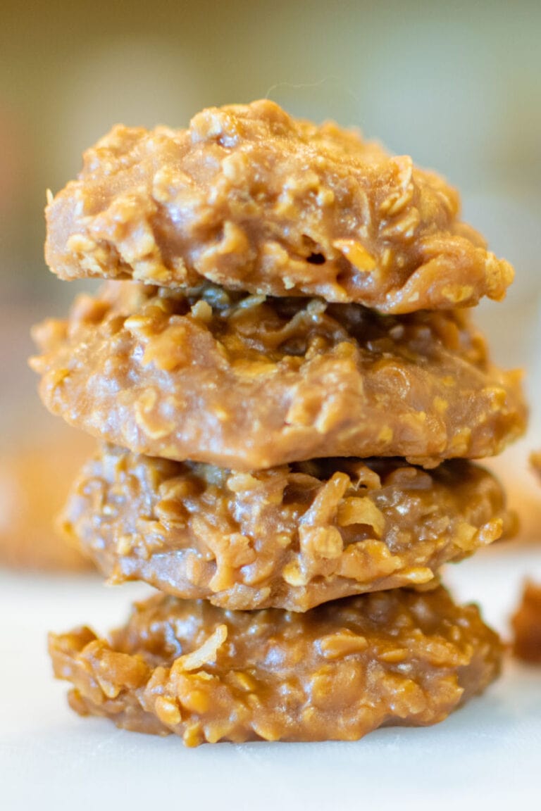 Vegan No Bake Cookies Just 5 Ingredients! Crazy Vegan Kitchen