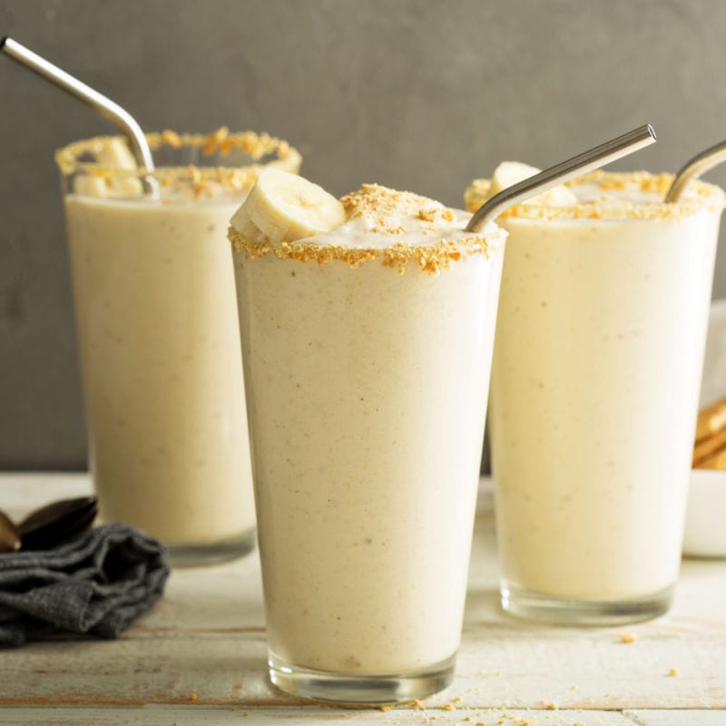 Banana Milkshake Just 3 Ingredients! Crazy Vegan Kitchen