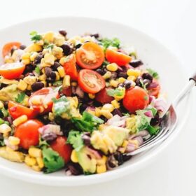 black bean and corn salad recipe.