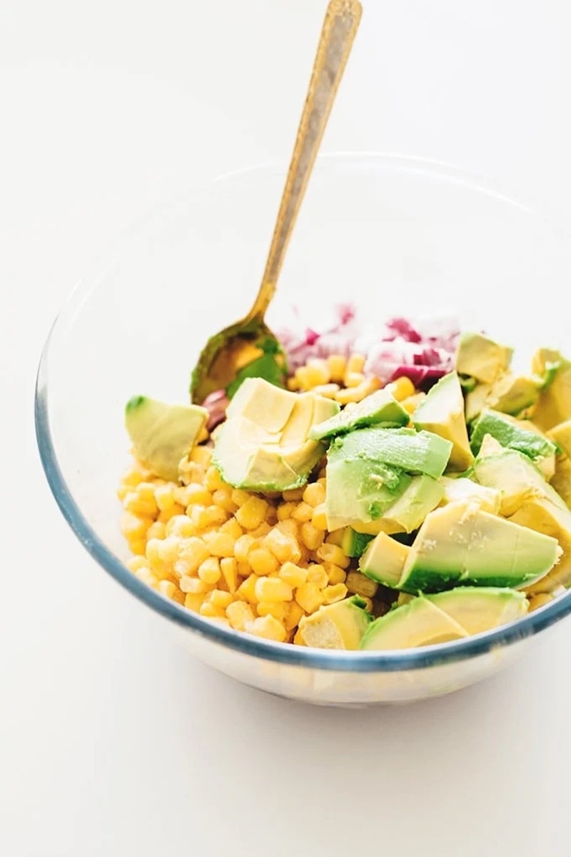 how to make black bean and corn salad.