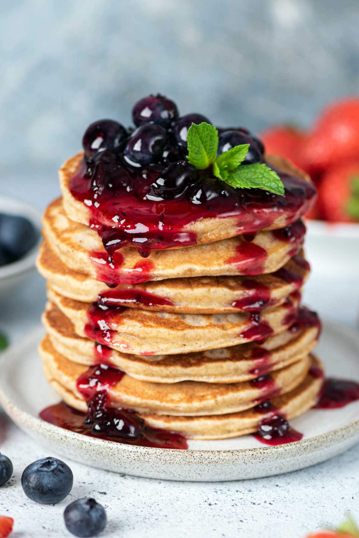 buckwheat pancakes.