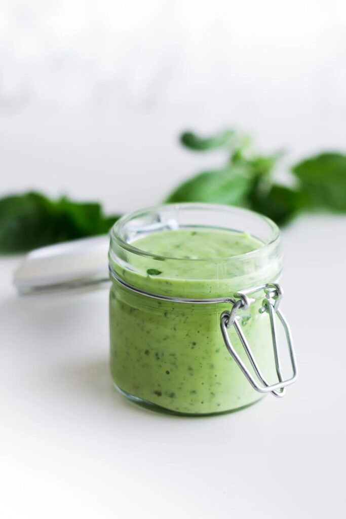 basil pesto aioli.