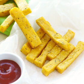 polenta fries recipe.