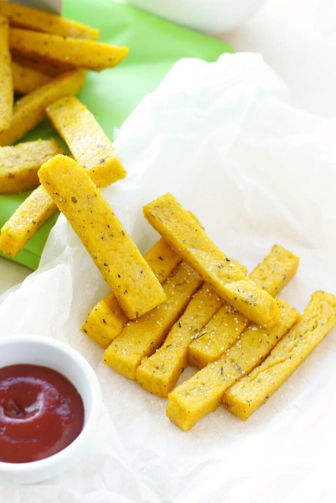 fried polenta.