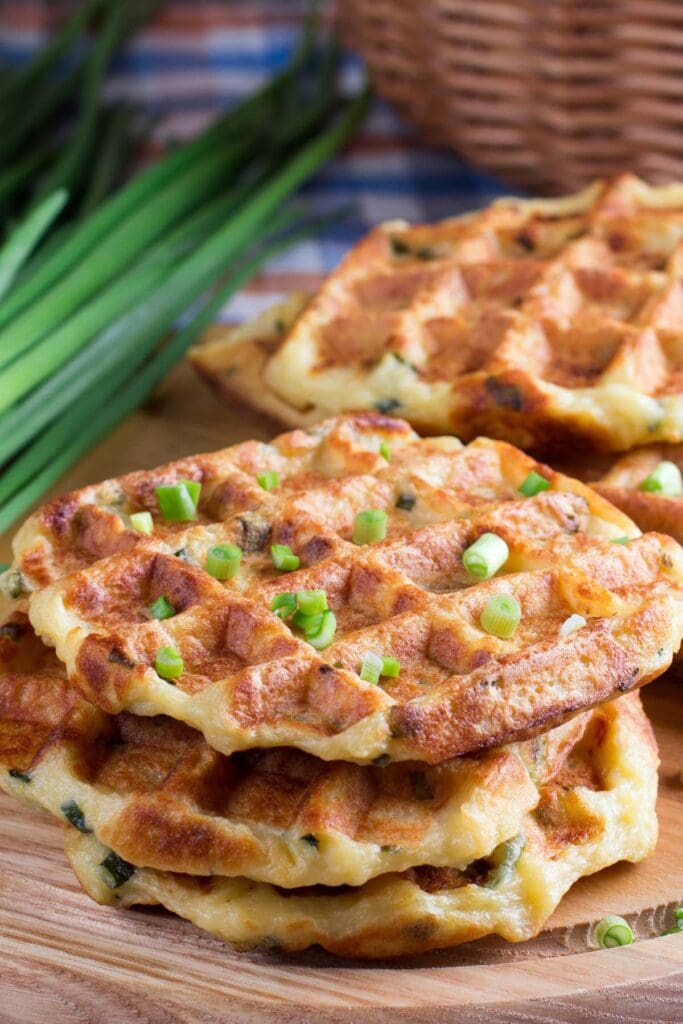 potato waffles.