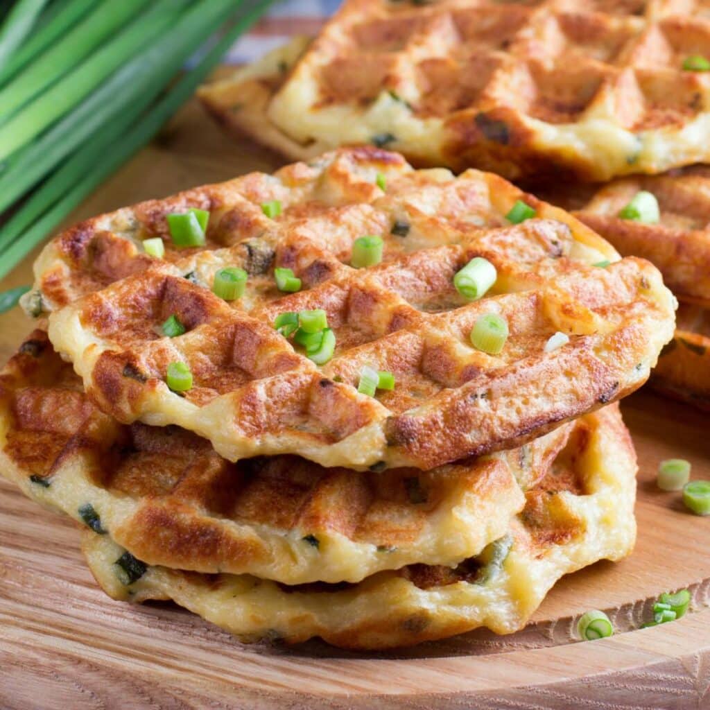 Potato Waffles (Crispy, Fluffy, And FAST!)
