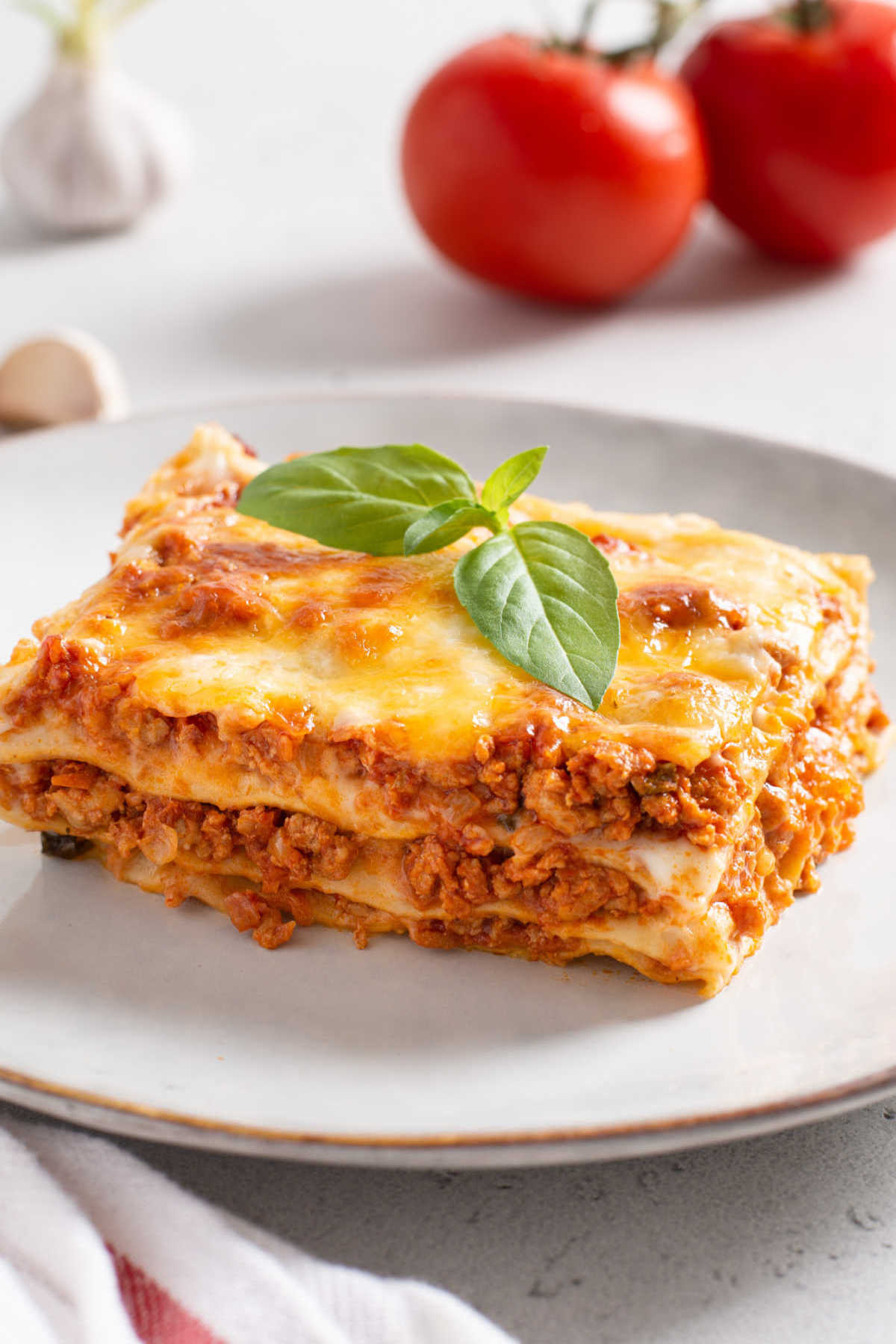 vegan lasagna.