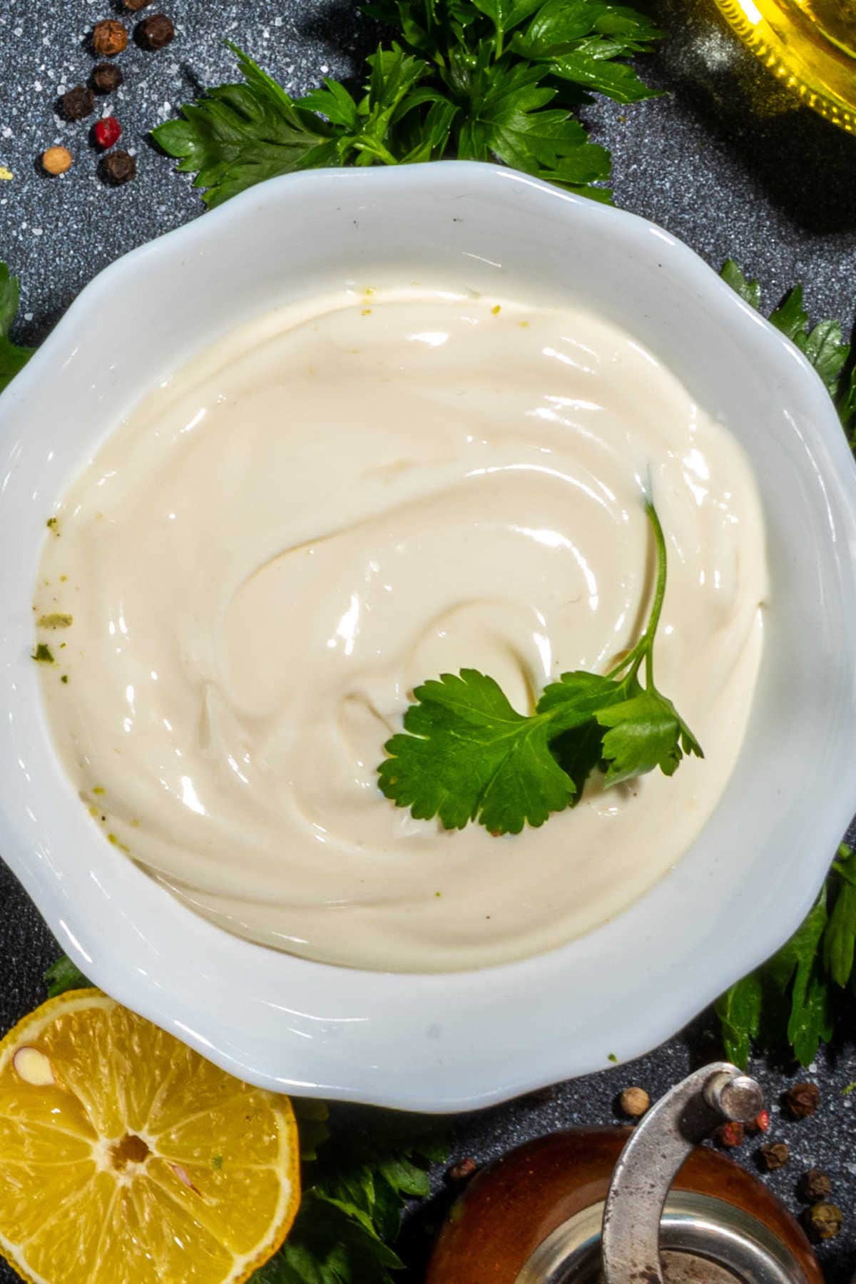 vegan mayonnaise.