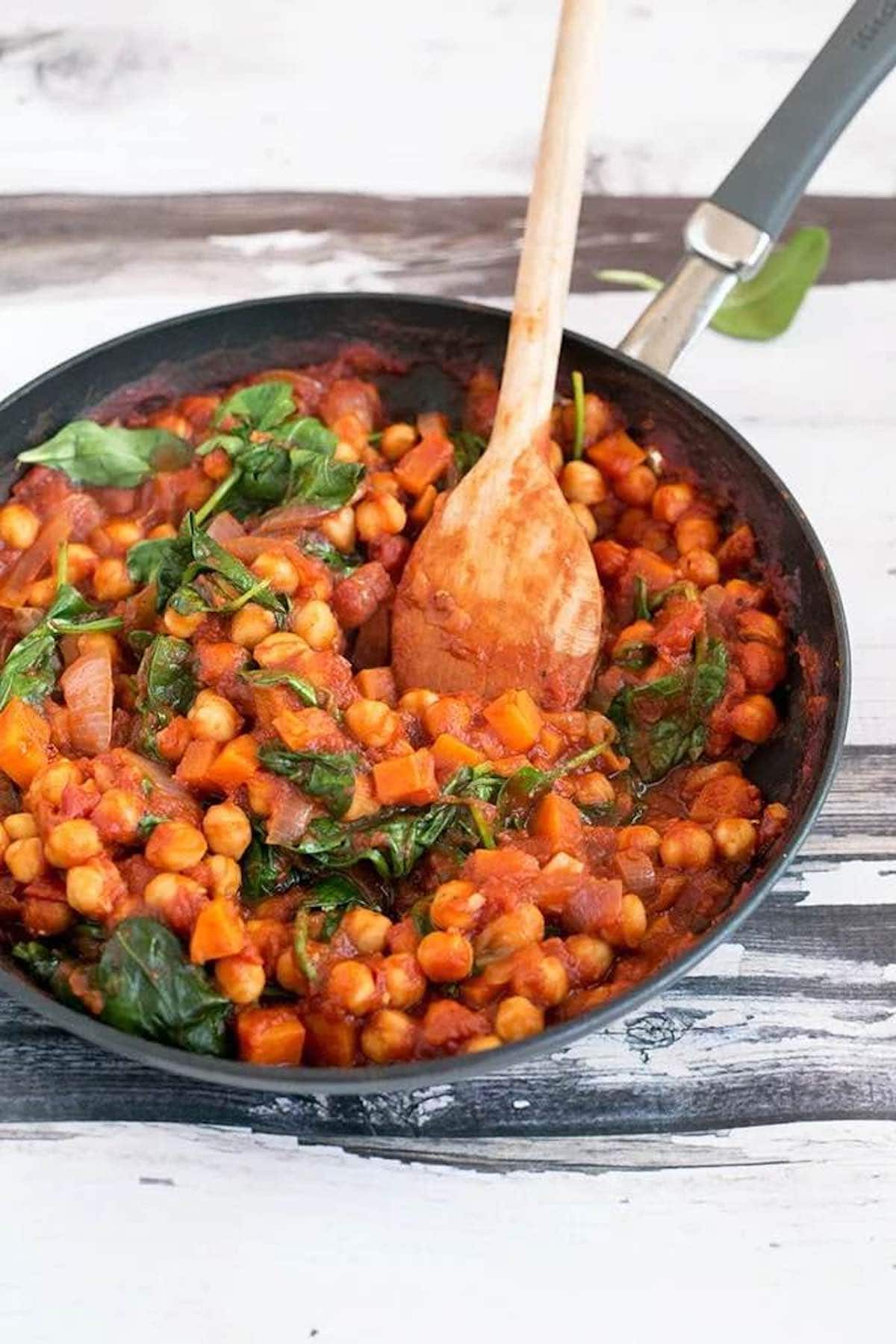 chickpea stew.