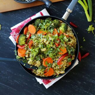 green curry fried rice recipe.
