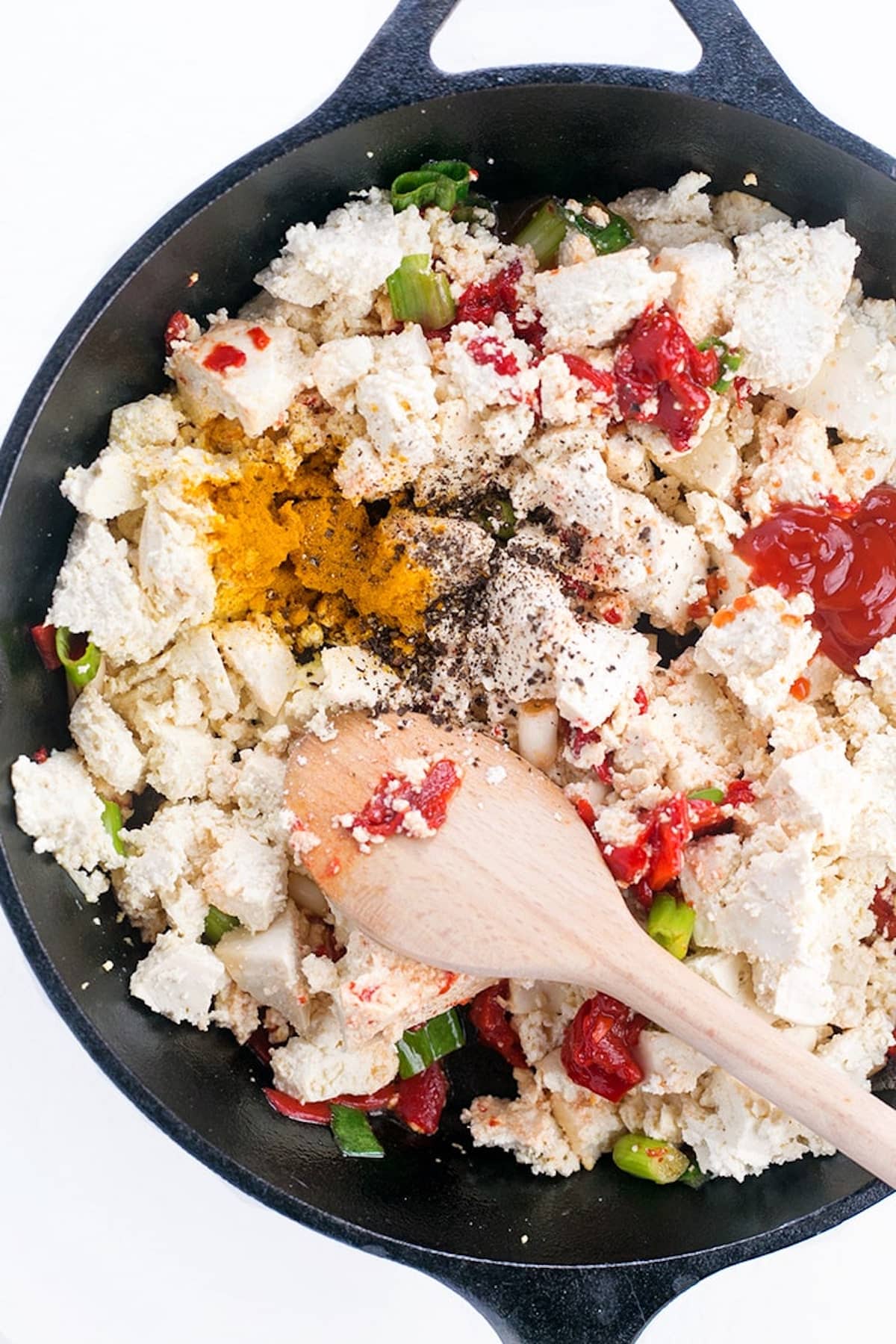 how to make a tofu scramble.