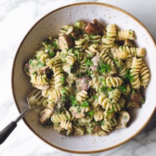 mushroom pasta recipe.