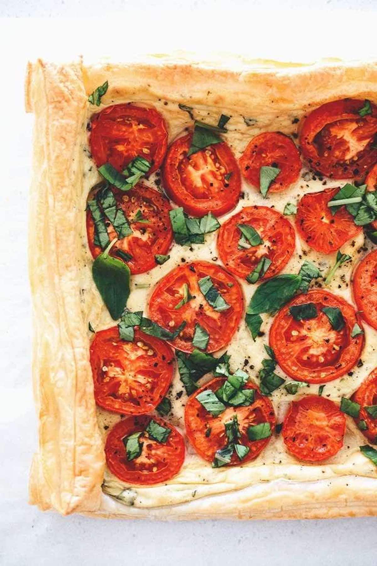 tomato tart puff pastry.