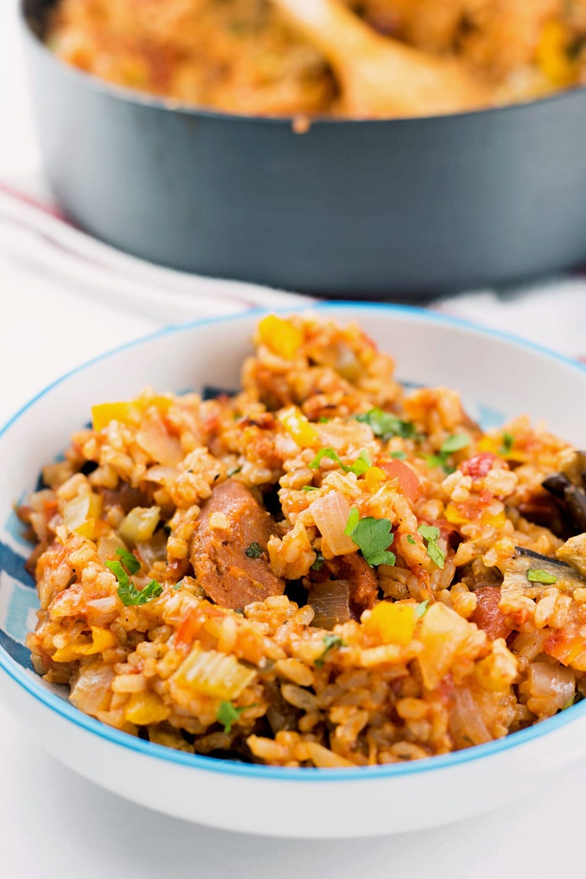 cajun jambalaya.