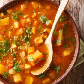 lentil soup recipe.