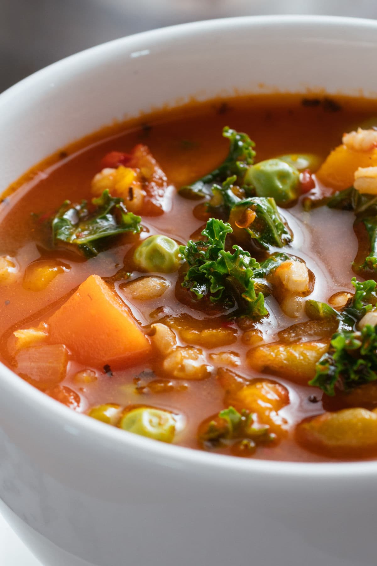 minestrone soup.