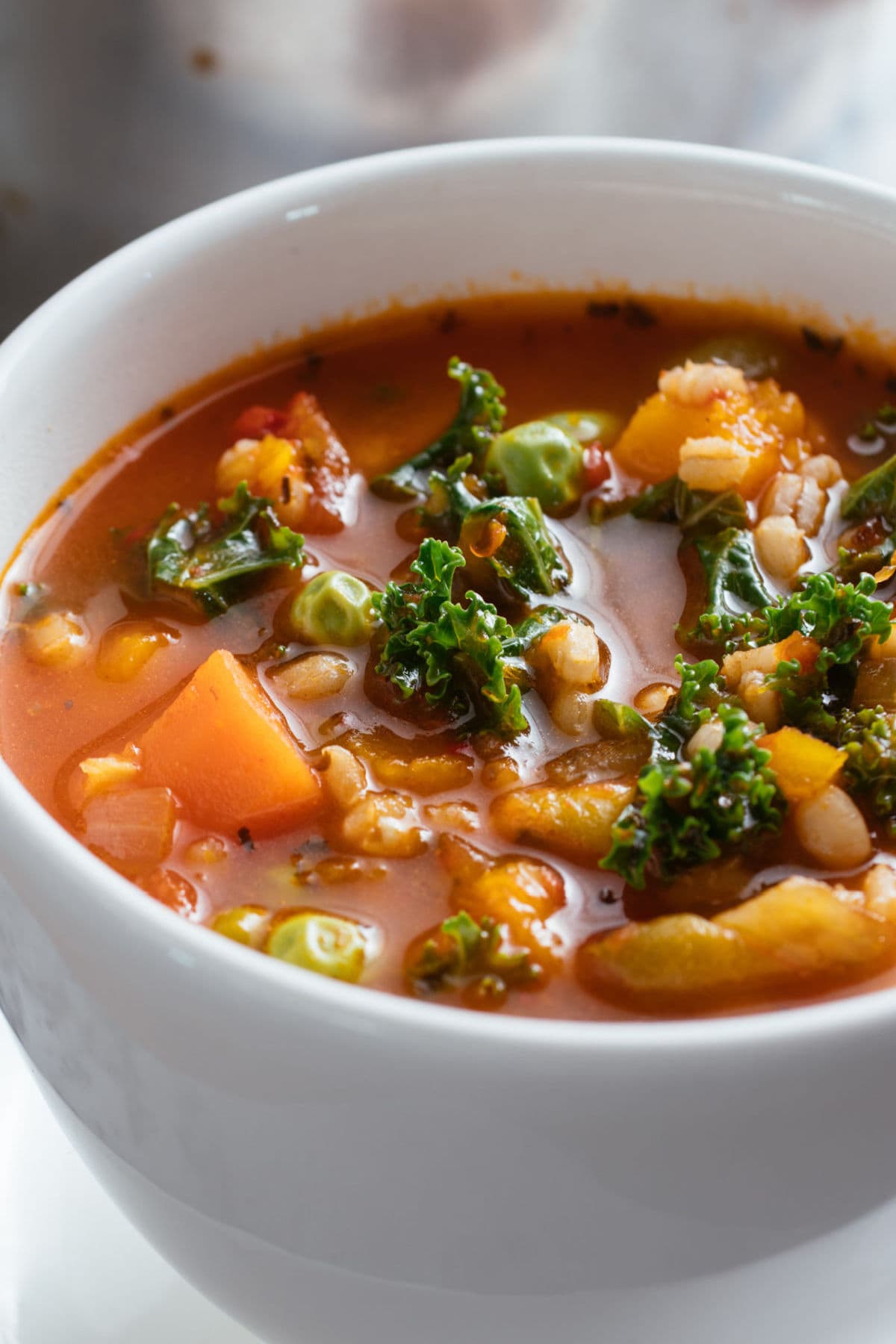 recipe for minestrone soup.