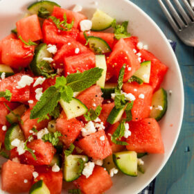 watermelon feta salad recipe.