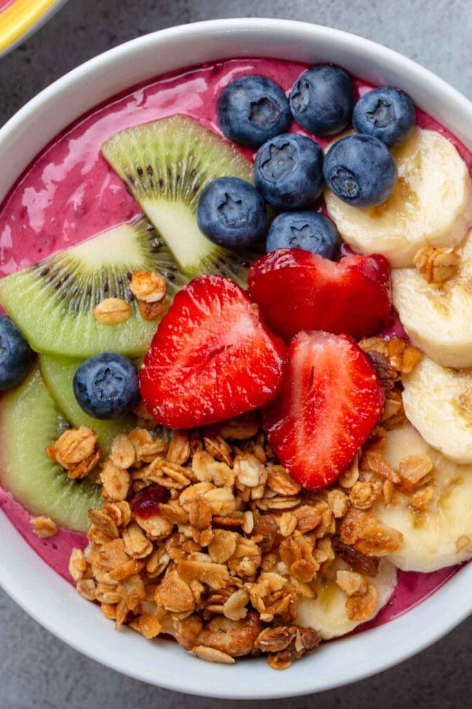 acai breakfast bowl.