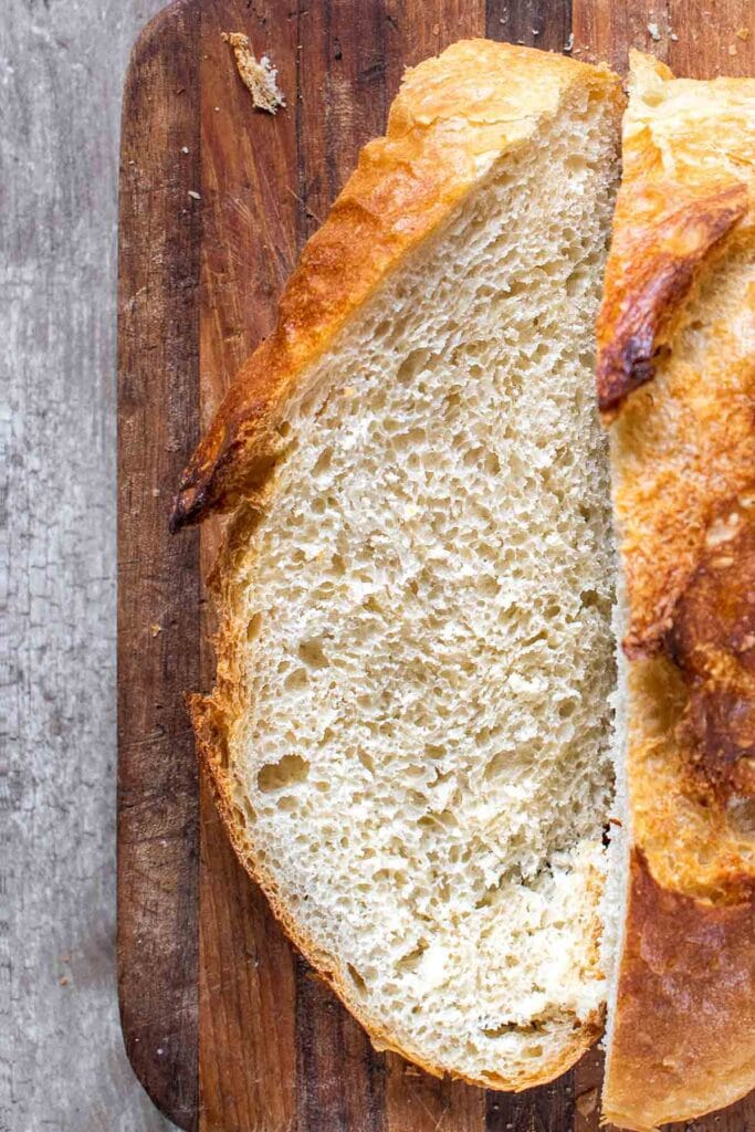 easy crusty vegan bread.